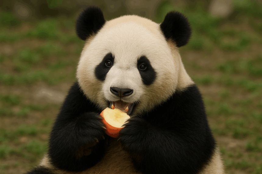 I panda giganti mangiano la frutta? Scopri la verità sulla loro dieta