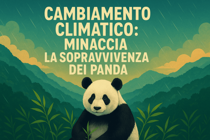 Panda giganti e crisi climatica: come il cambiamento del clima minaccia la specie