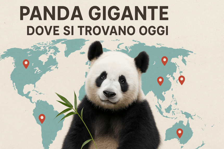 Panda giganti negli zoo: quali centri li ospitano?