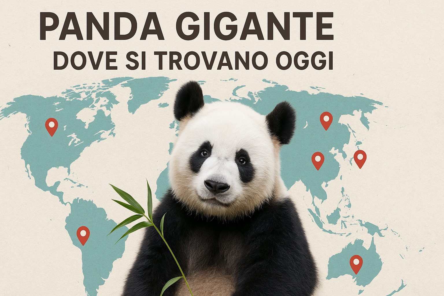 Panda giganti negli zoo: quali centri li ospitano?