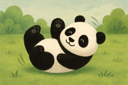 Perché i panda giganti rotolano: tra gioco, istinto e sopravvivenza