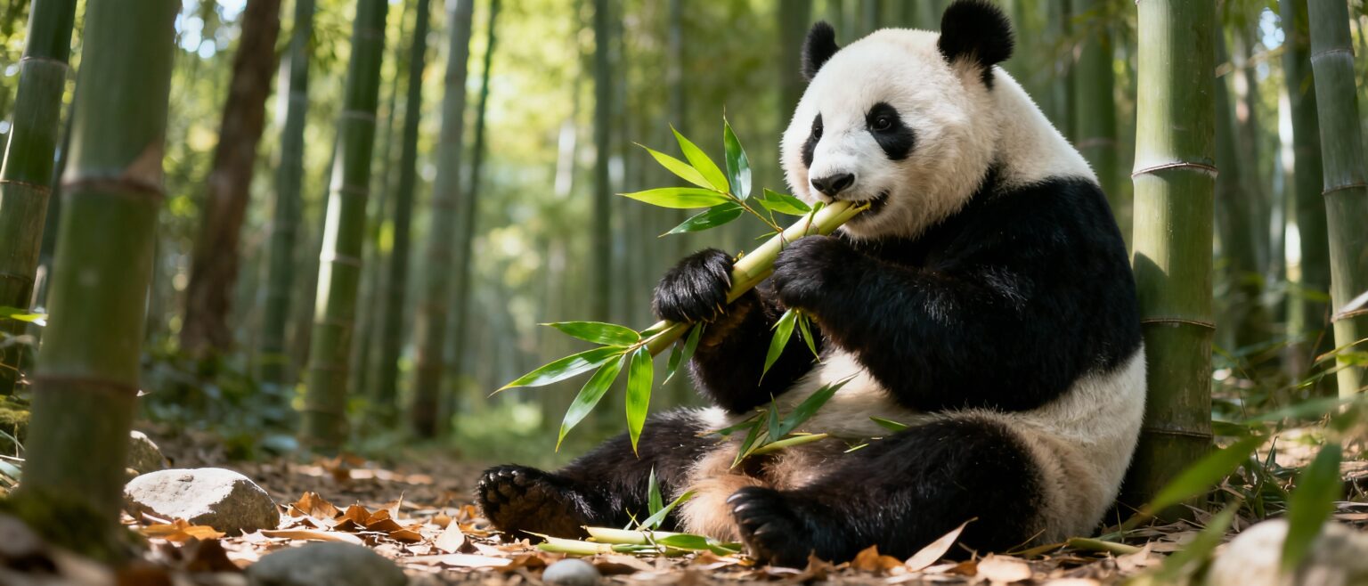 Panda giganti, controllo del peso: dal microbiota intestinale a una lezione per l’uomo