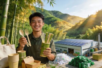 Bambù contro la plastica: la rivoluzione verde di Anji che ha tagliato i rifiuti del 70%
