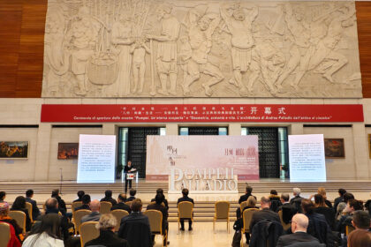 Mostre Italiane al Museo Nazionale Cinese: Palladio e Pompei uniscono due civiltà millenarie