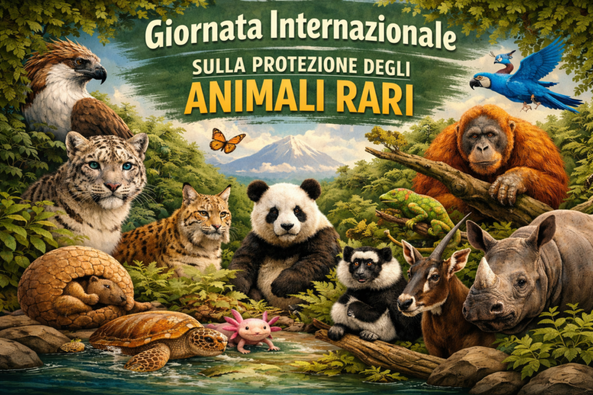 Giornata internazionale della protezione degli animali rari 2026: salvaguardare la biodiversità e il pianeta