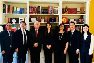 Roma, l'associazione di promozione sociale Ciao Panda riceve la delegazione di Chengdu