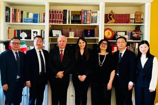 Roma, l'associazione di promozione sociale Ciao Panda riceve la delegazione di Chengdu