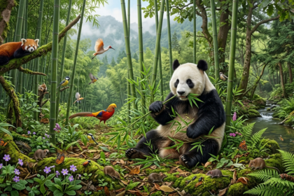 Perché salvare il panda gigante significa salvare l'ecosistema?