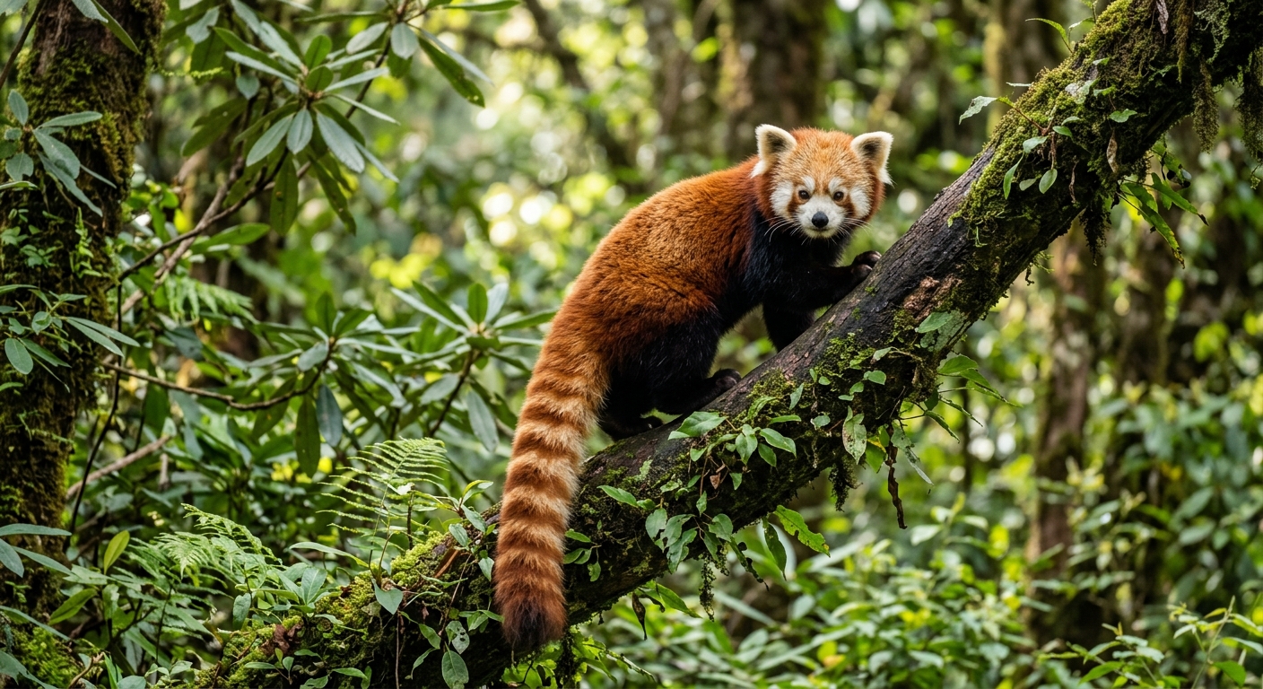 Rea panda rossa Everland