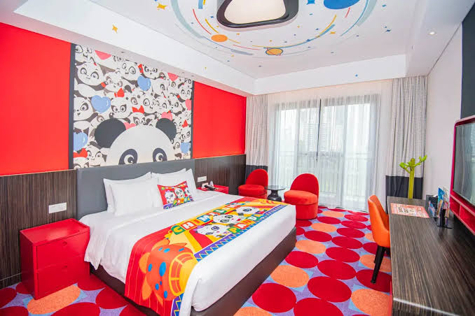 Chimelong Panda Hotel a Guangzhou, hotel a tema panda in Cina