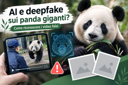 AI e deepfake sui panda giganti: come riconoscere i video falsi