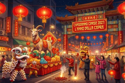 Lanterne rosse accese per il Capodanno Cinese 2027