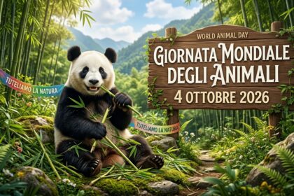 Panda gigante in primo piano per la Giornata Mondiale degli Animali 2026